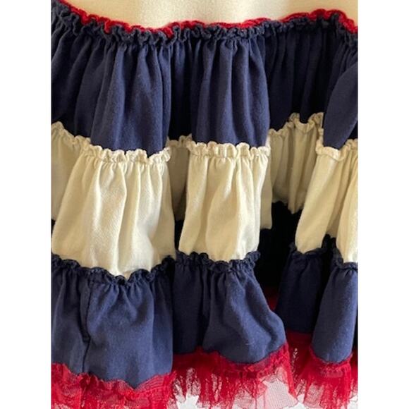 Ooh La La Couture Girls American Flag 4th Of July Patriotic Dress - Picture 3 of 8